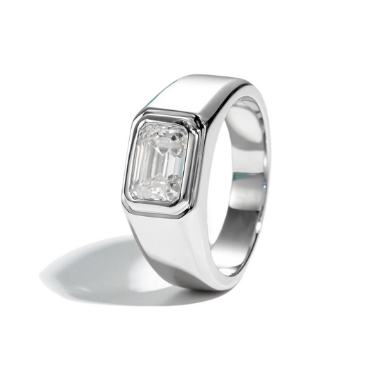 Charles 2ct Moissanite Ring